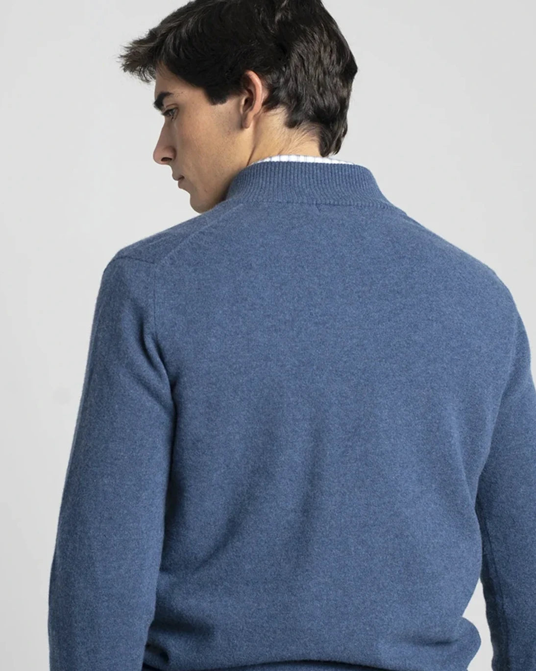 JERSEY CON CREMALLERA AZUL TWAY