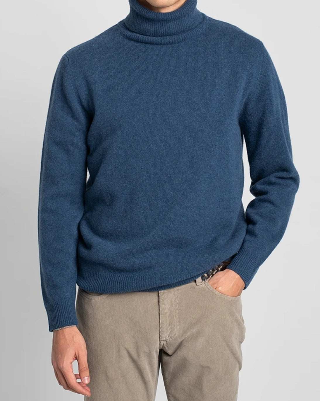 JERSEY DE CUELLO ALTO AZUL TWAY