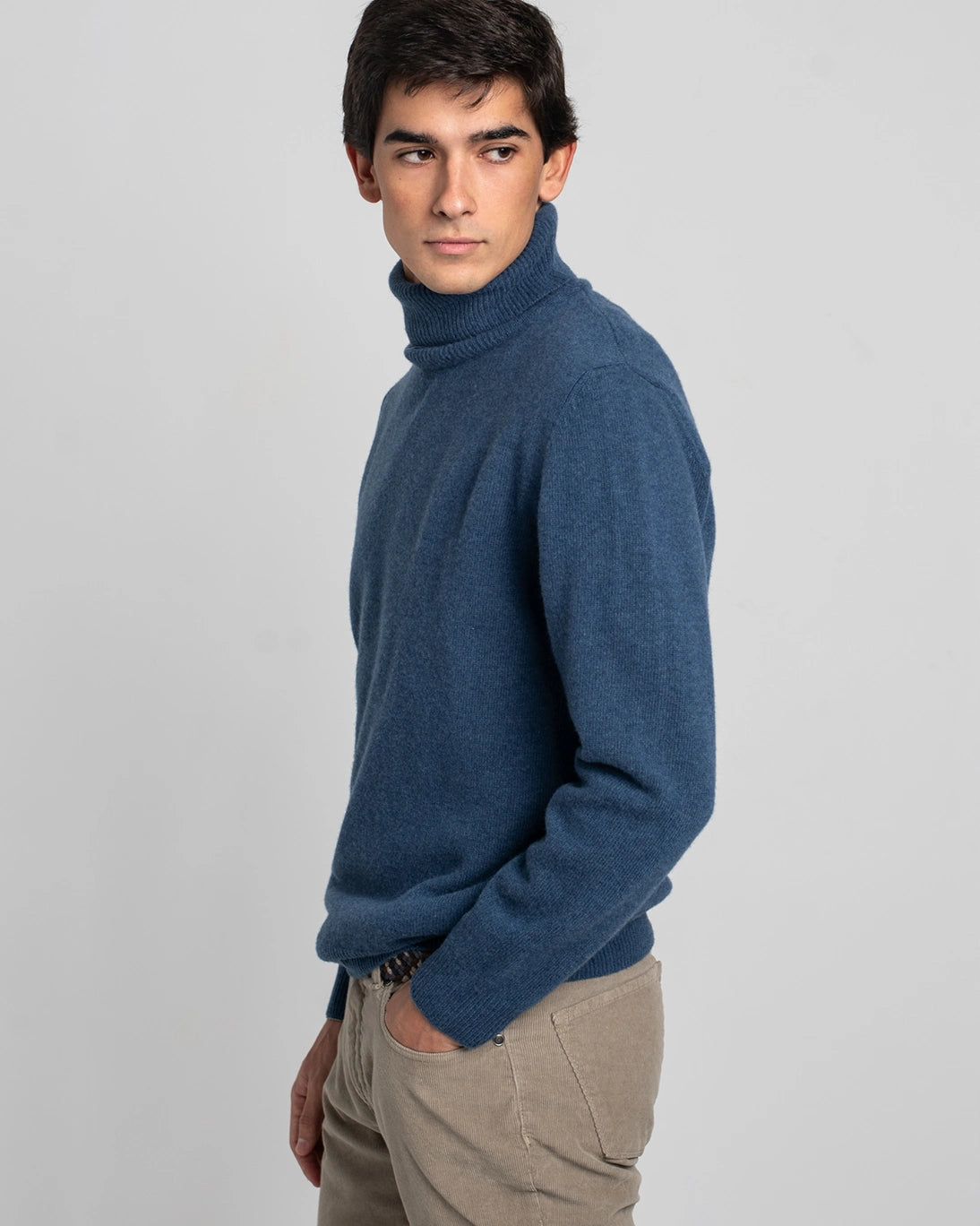 JERSEY DE CUELLO ALTO AZUL TWAY