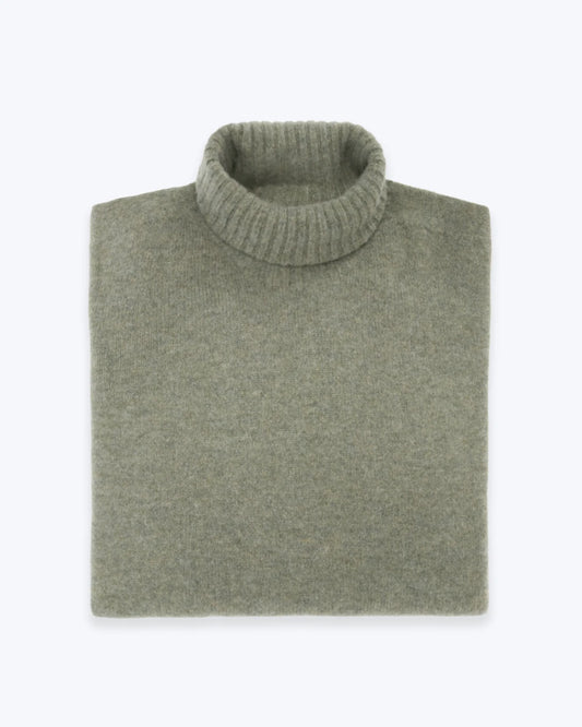 JERSEY VERDE CLARO DE CUELLO ALTO ALTEA