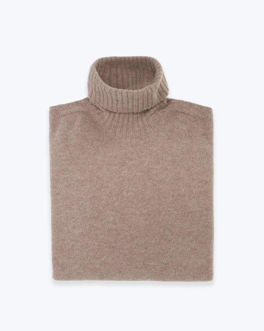 JERSEY DE CUELLO ALTO TOSTADO ALTEA