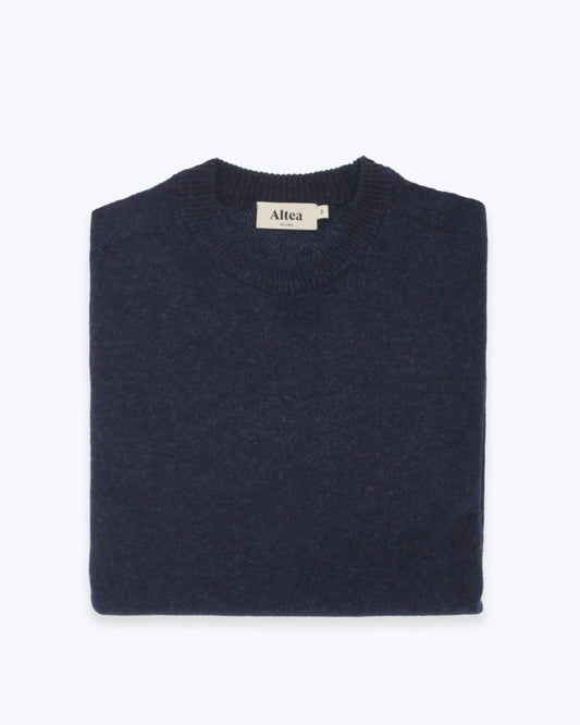 JERSEY DE CUELLO REDONDO AZUL ALTEA