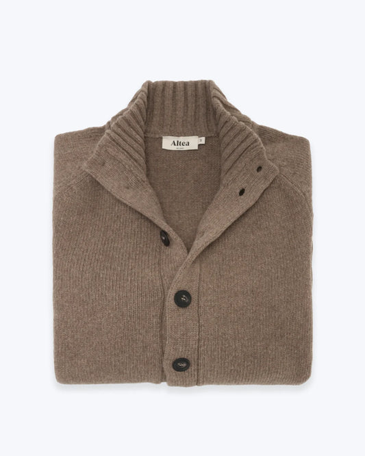 CÁRDIGAN BOTONES TOSTADO ALTEA