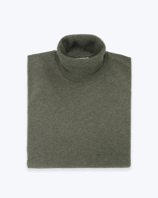 JERSEY VERDE DE CUELLO ALTO ALTEA