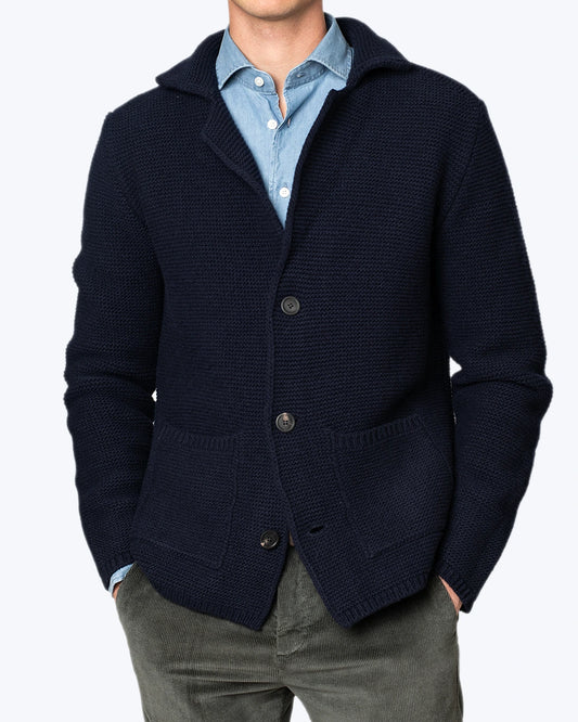 CÁRDIGAN PUNTO AZUL ALTEA