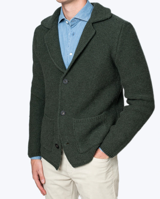 CÁRDIGAN PUNTO VERDE ALTEA