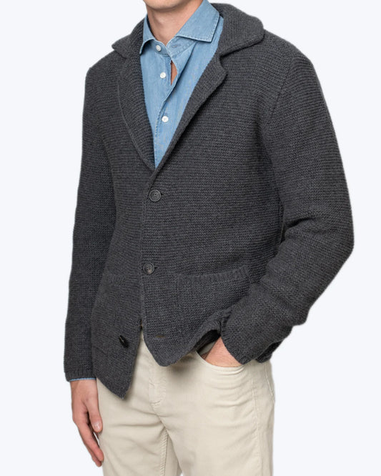 CÁRDIGAN PUNTO GRIS ALTEA