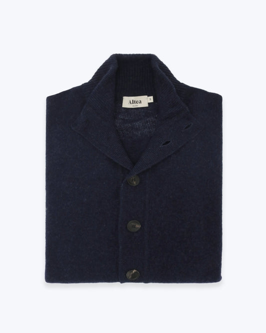 CÁRDIGAN DE LANA AZUL ALTEA