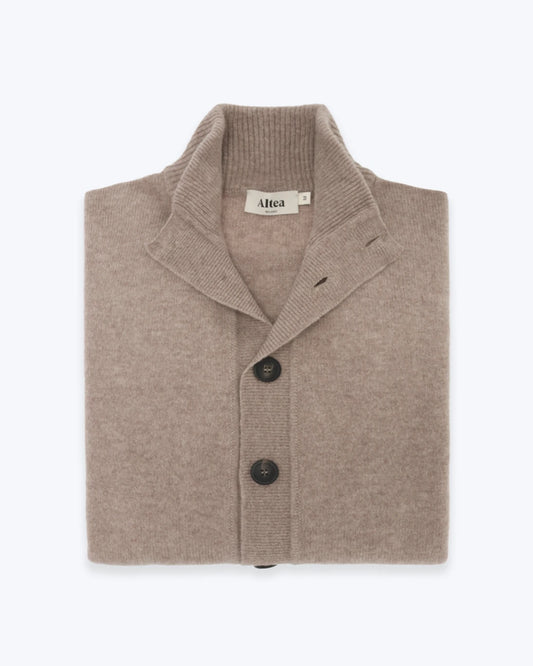 CÁRDIGAN DE LANA BEIGE ALTEA
