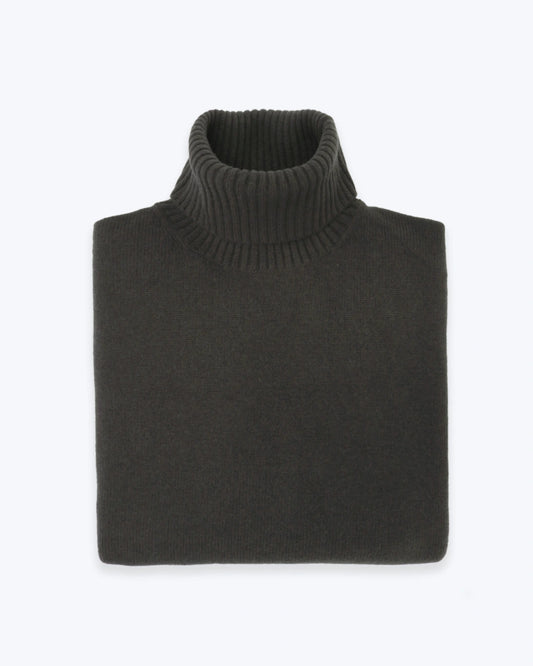 JERSEY DE CUELLO ALTO VERDE PINO ECOALF