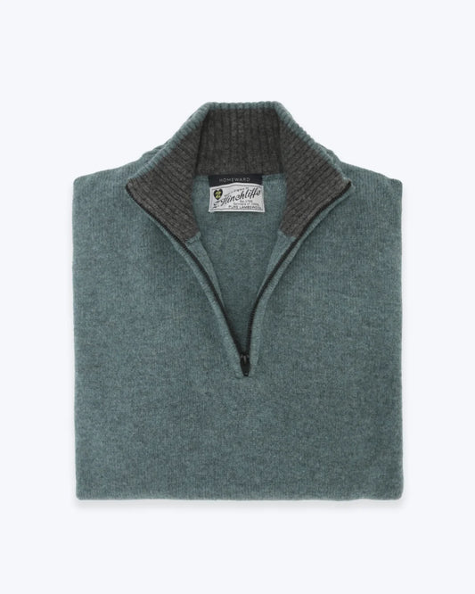 JERSEY CON CREMALLERA VERDE AGUA HOMEWARD