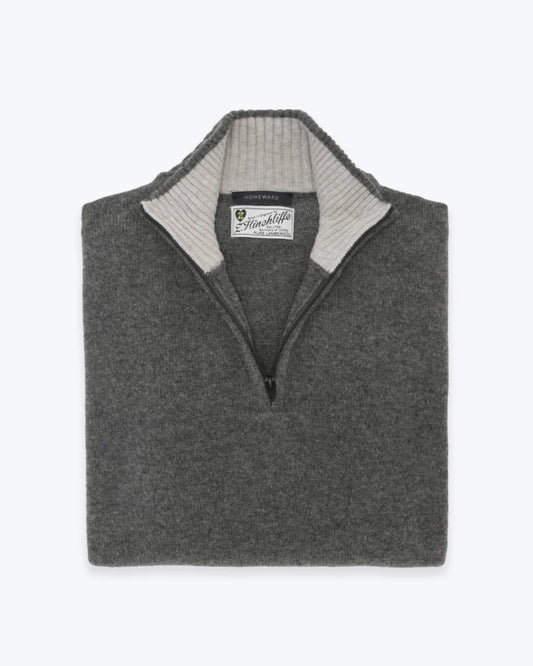 JERSEY CON CREMALLERA GRIS HOMEWARD