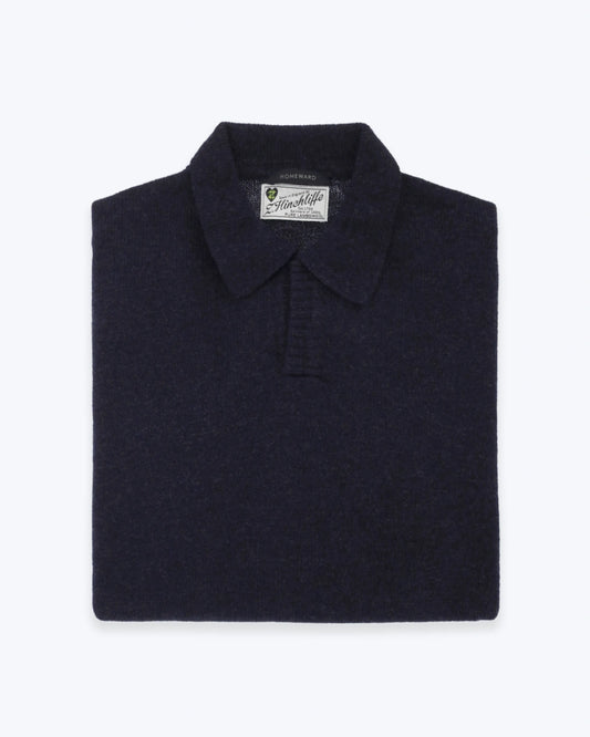 JERSEY AZUL CON CUELLO POLO HOMEWARD