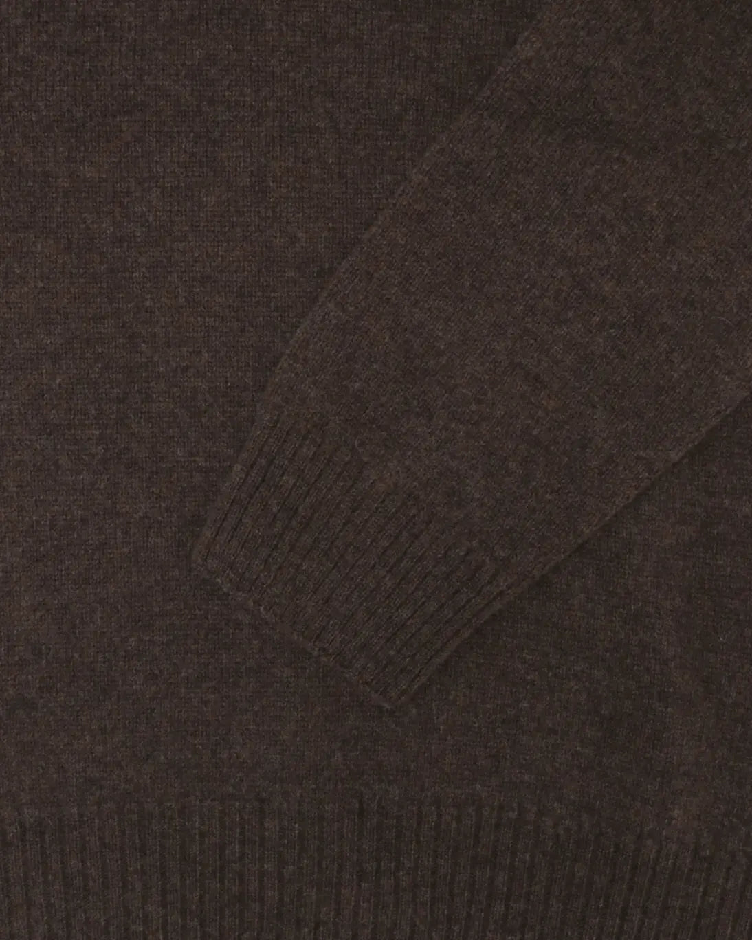 JERSEY CON CREMALLERA MARRÓN SEVENTY