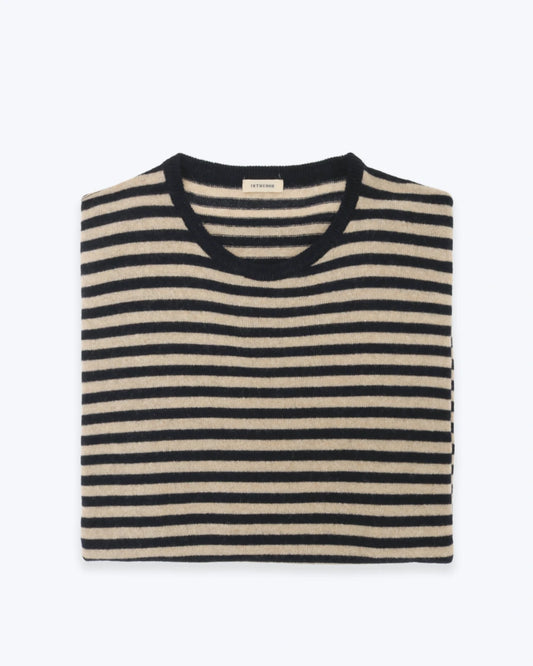 JERSEY DE CUELLO REDONDO DE RAYAS INTHEBOX