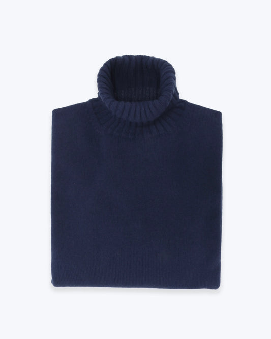 JERSEY DE CUELLO ALTO NAVY FILIPPO DE LAURENTIS