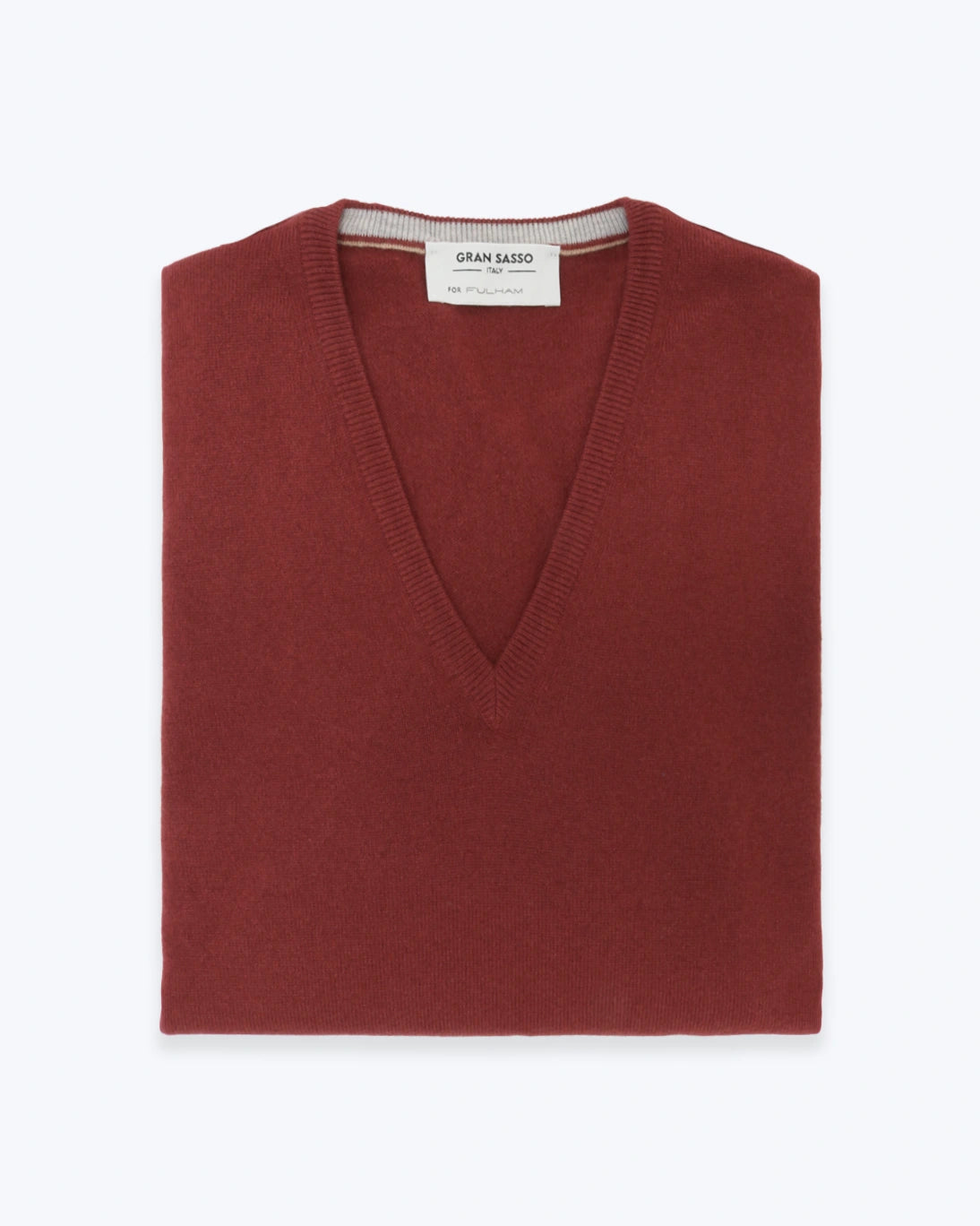 JERSEY GRANATE DE PICO CASHMERE GRAN SASSO FOR FULHAM