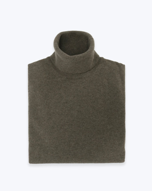 JERSEY DE CUELLO ALTO VERDE WOOLRICH