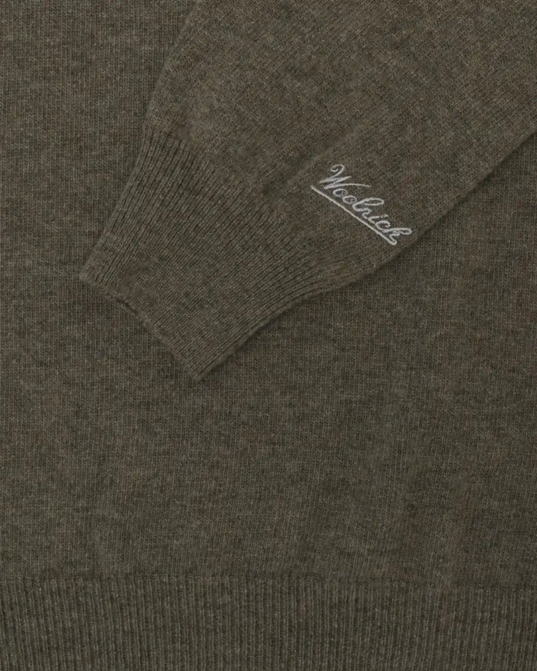 JERSEY DE CUELLO ALTO VERDE WOOLRICH