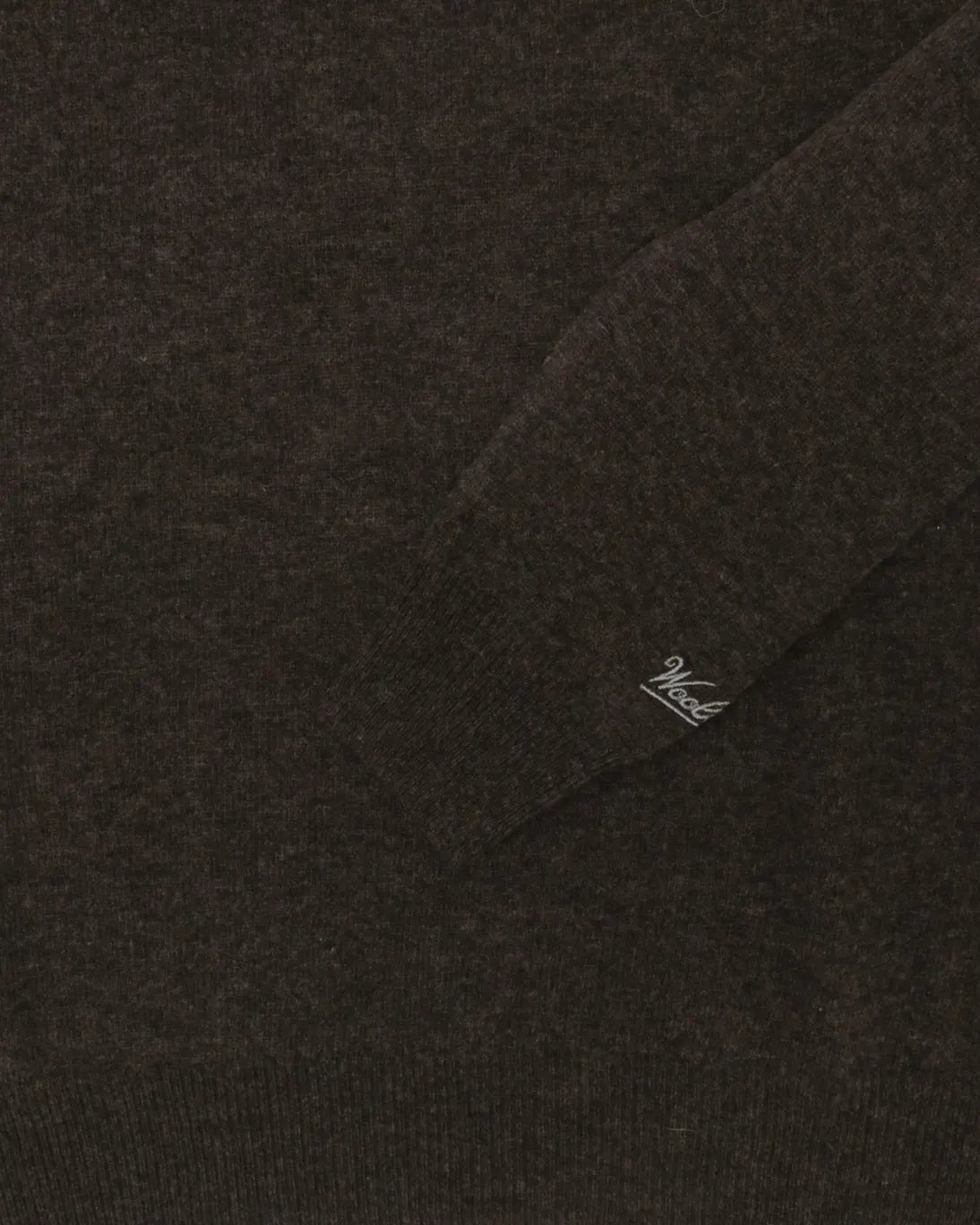 JERSEY DE CUELLO ALTO MARRÓN WOOLRICH