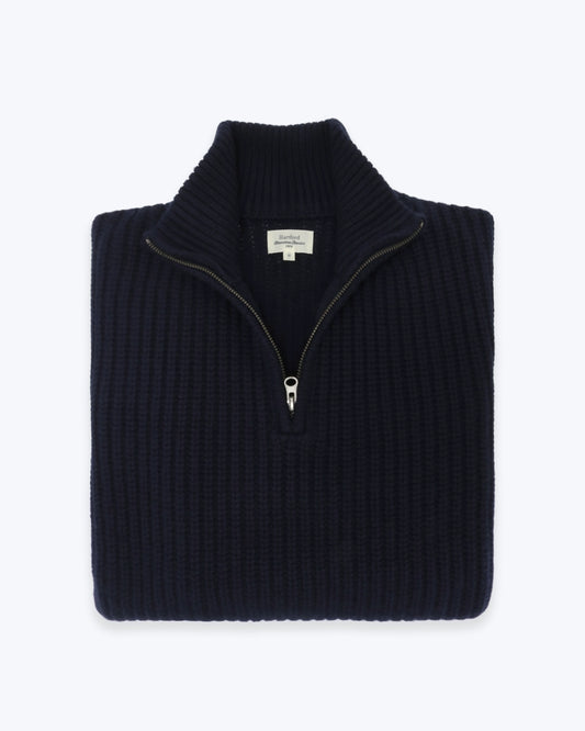JERSEY CON CREMALLERA NAVY HARTFORD