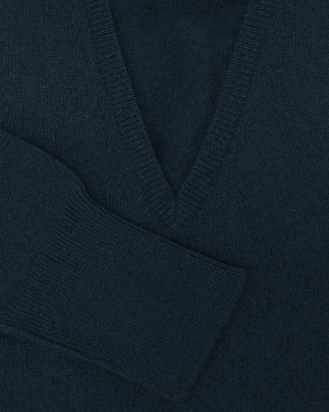 JERSEY DE PICO CASHMERE AZUL FULHAM