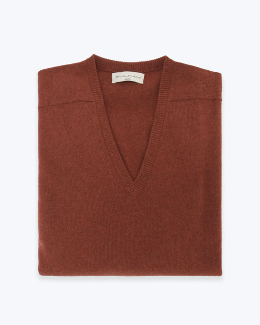 JERSEY DE PICO CASHMERE TEJA FULHAM