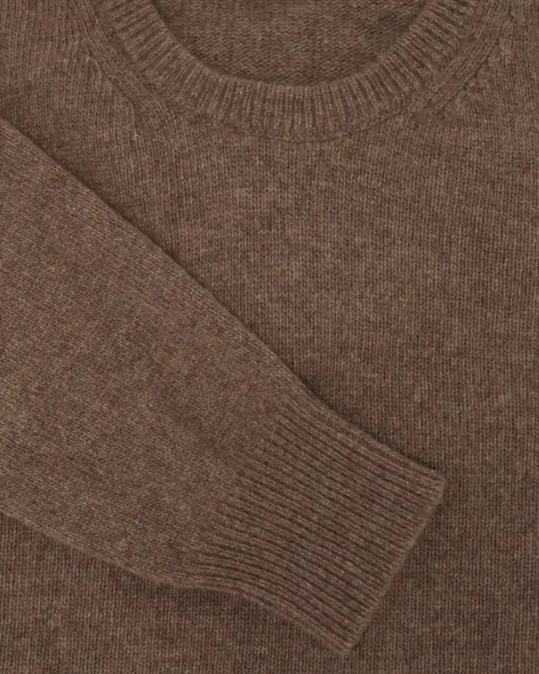 JERSEY DE CUELLO REDONDO TOSTADO TWAY