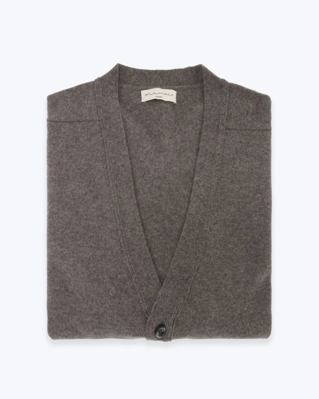 CÁRDIGAN GRIS CON BOLSILLOS FULHAM