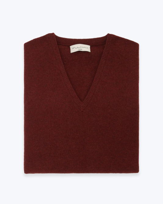 CHALECO DE PICO BURDEOS FULHAM