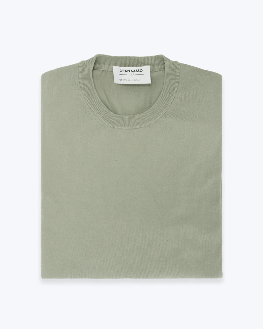 JERSEY ALGODÓN VERDE CLARO GRAN SASSO