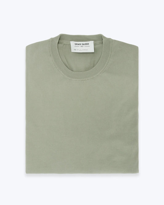 JERSEY ALGODÓN VERDE CLARO GRAN SASSO
