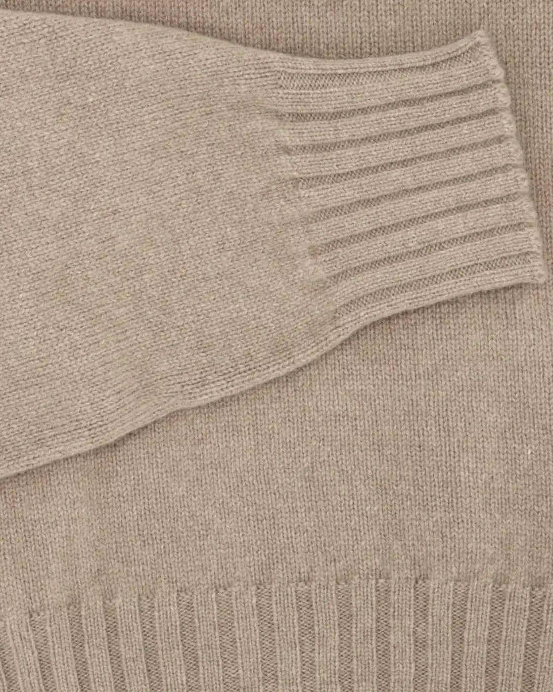 JERSEY CUELLO ALTO BEIGE FILIPPO DE LAURENTIIS