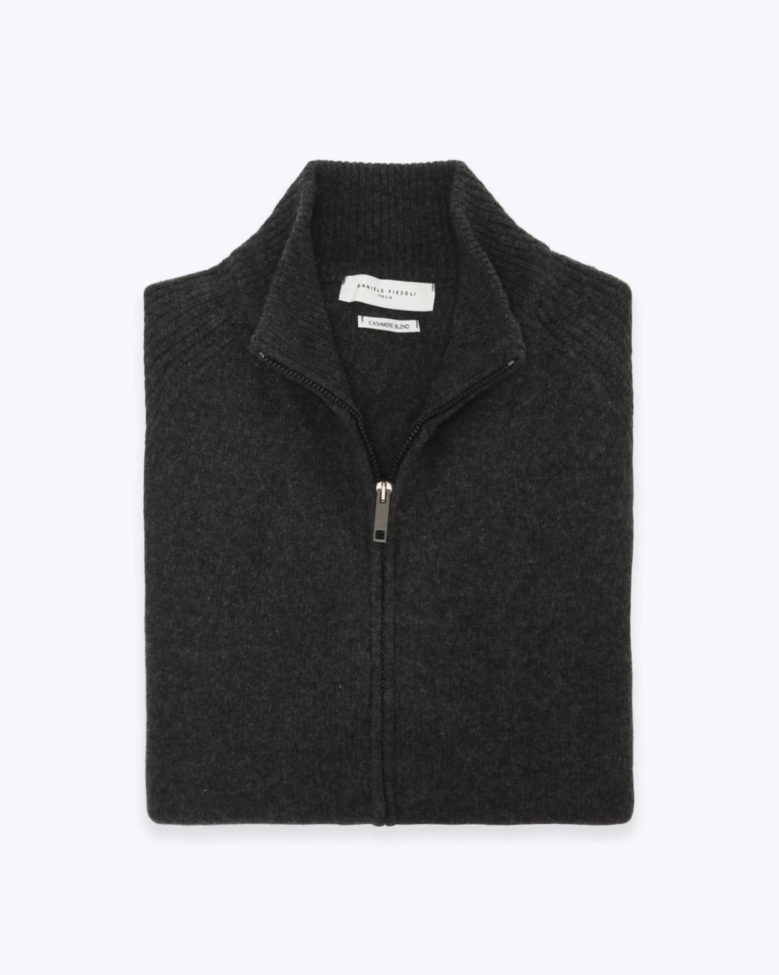 CHAQUETA CON CREMALLERA DANIELE FIESOLI ANTRACITA