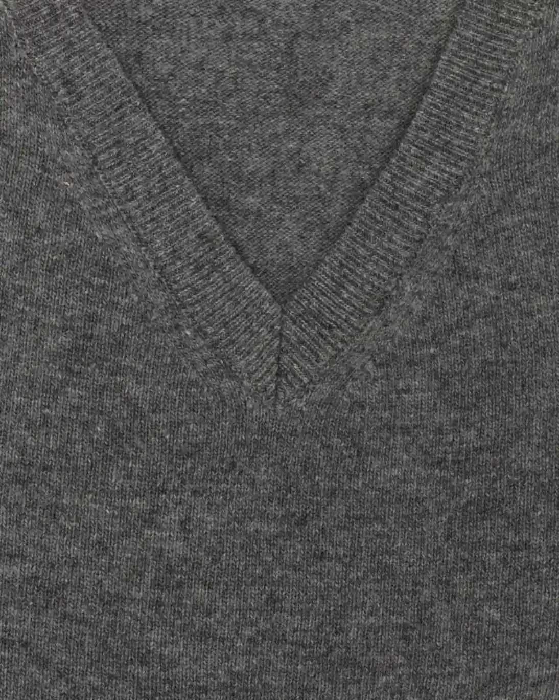 JERSEY CUELLO PICO DE LANA GRIS SEVENTY