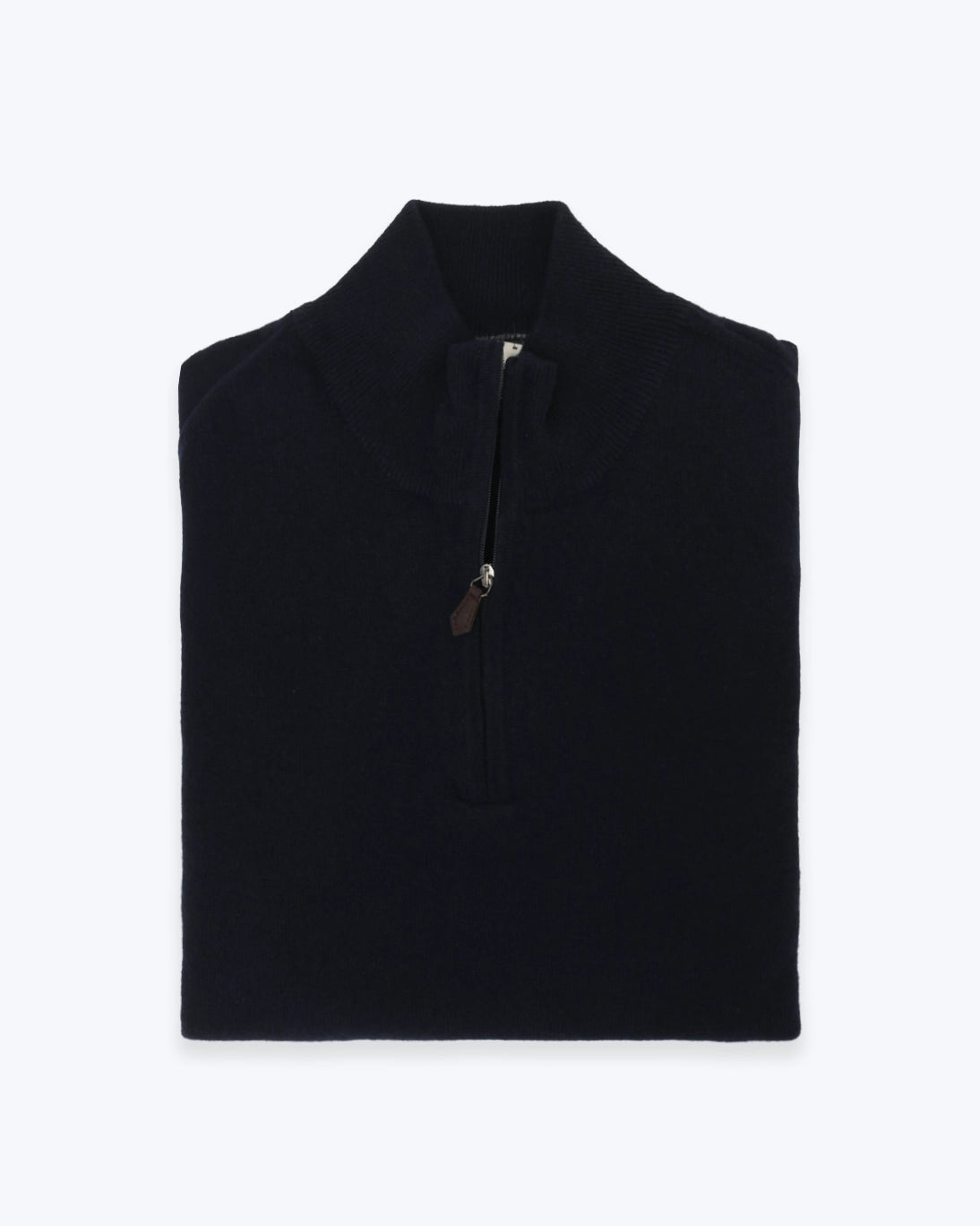 JERSEY CUELLO ZIP DE LANA NAVY SEVENTY