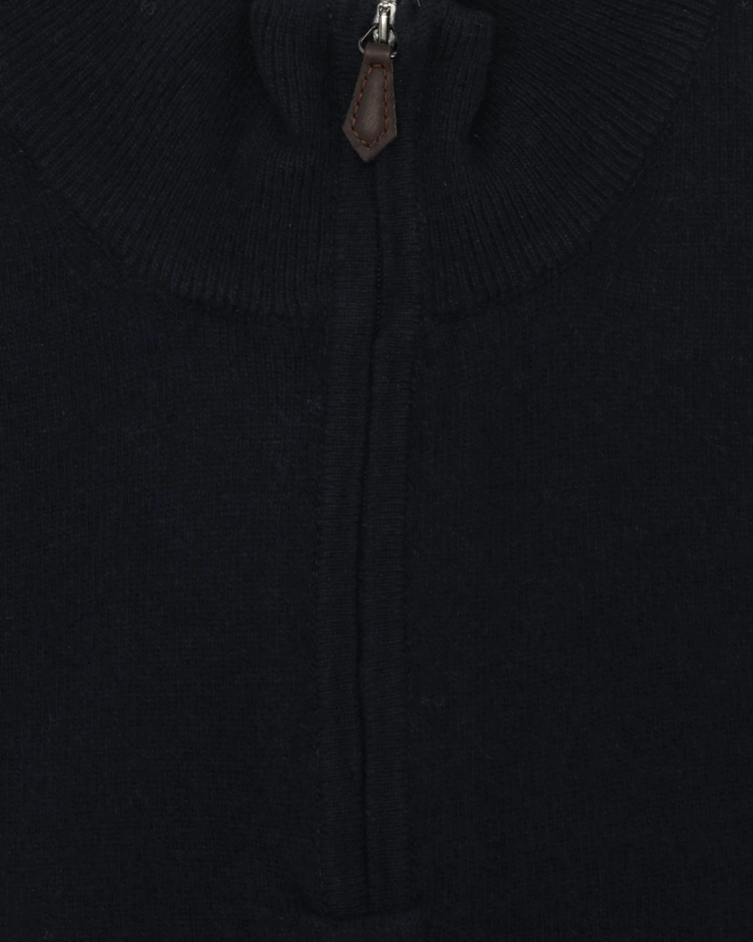 JERSEY CUELLO ZIP DE LANA NAVY SEVENTY