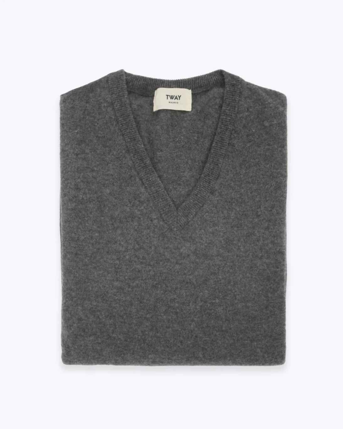JERSEY TWAY CUELLO DE PICO GRIS