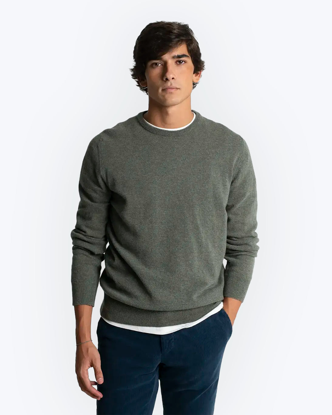 JERSEY TWAY CUELLO REDONDO VERDE