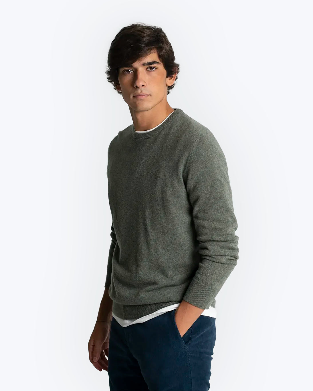 JERSEY TWAY CUELLO REDONDO VERDE