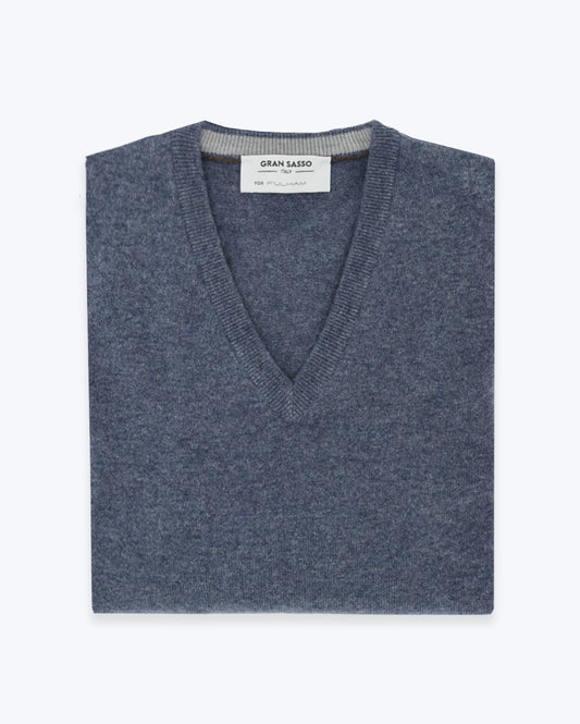 JERSEY CUELLO PICO GRAN SASSO AZUL