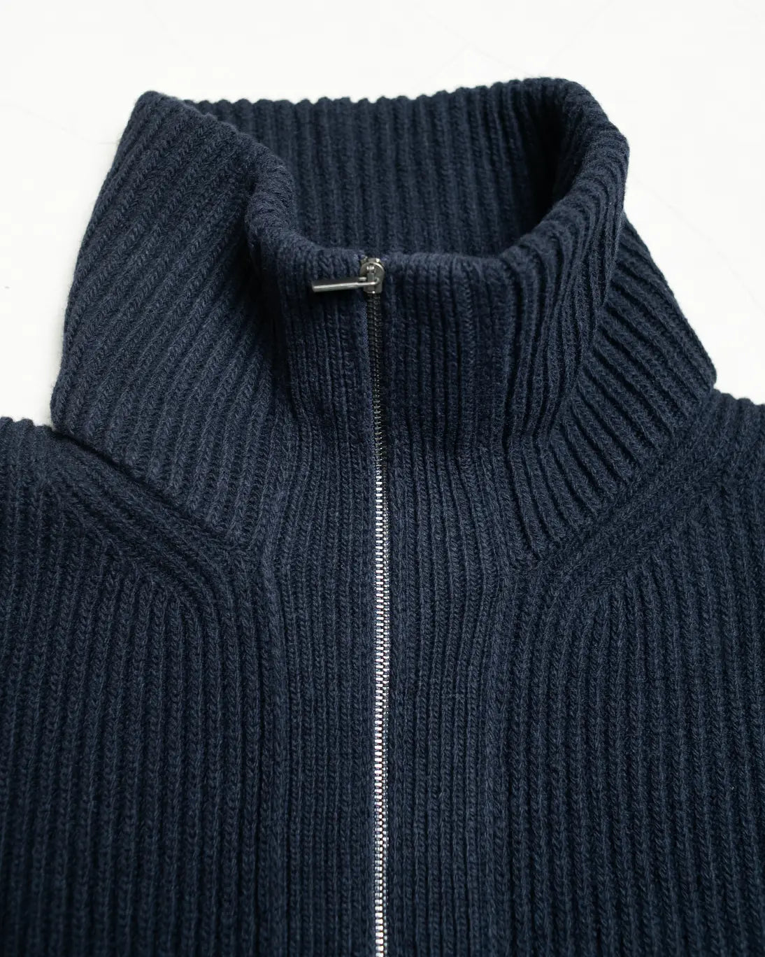 CÁRDIGAN CON CREMALLERA NAVY ALTEA