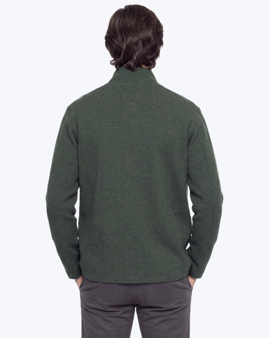CHAQUETA PUNTO ALTEA VERDE OSCURO