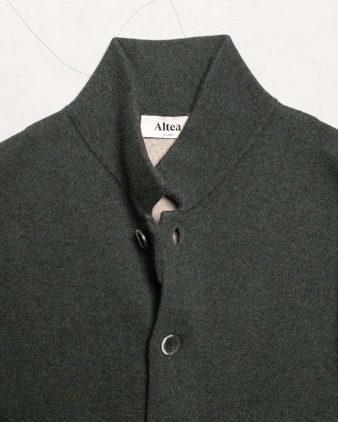 CHAQUETA PUNTO ALTEA VERDE OSCURO
