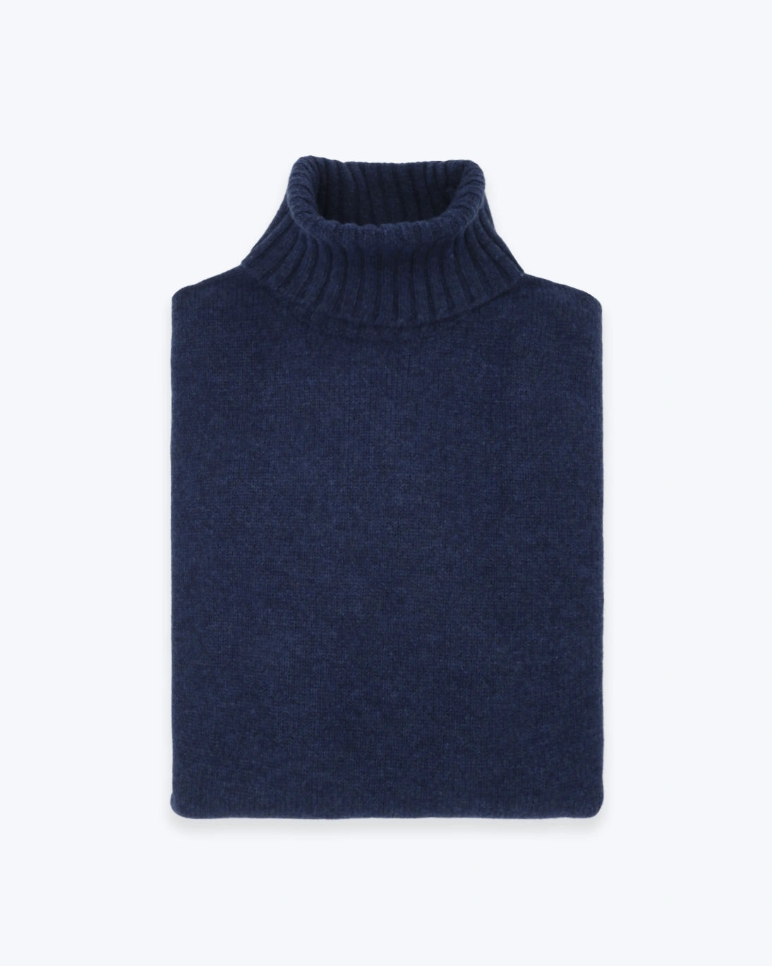 JERSEY BRUN CUELLO ALTO AZUL ECOALF
