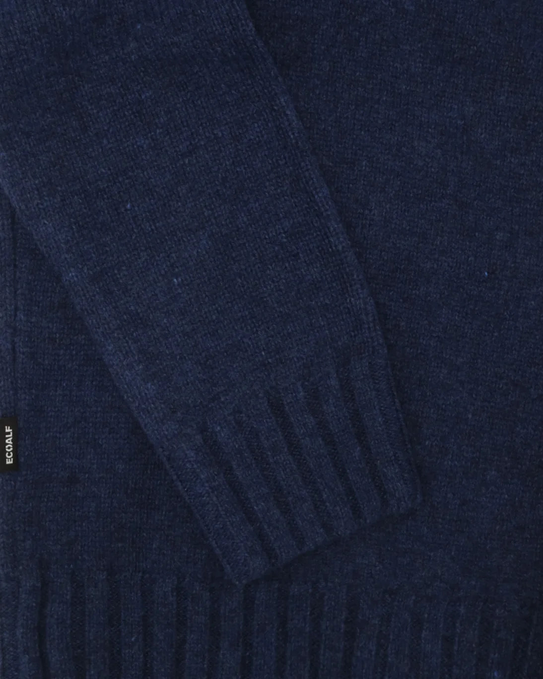 JERSEY BRUN CUELLO ALTO AZUL ECOALF