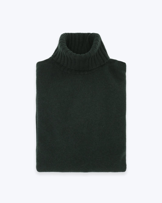 JERSEY BRUN CUELLO ALTO VERDE ECOALF