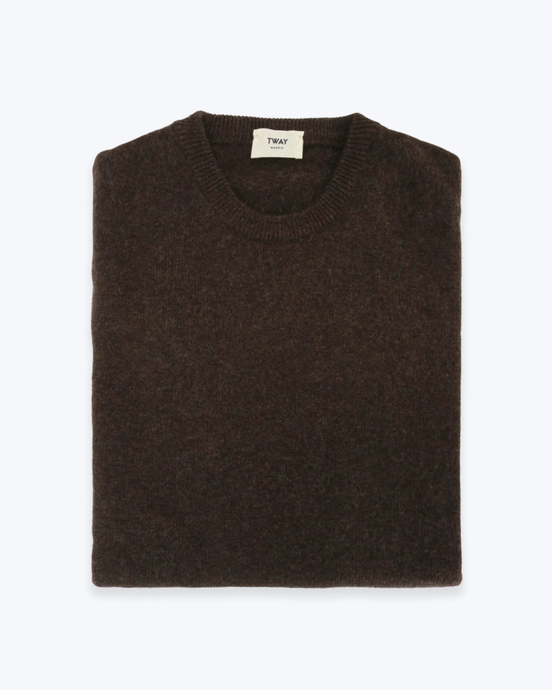 JERSEY CUELLO CAJA MARRÓN TWAY