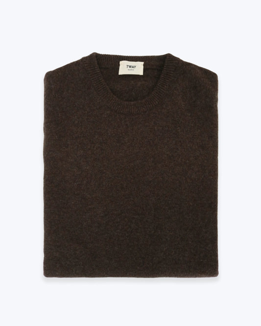 JERSEY CUELLO CAJA MARRÓN TWAY