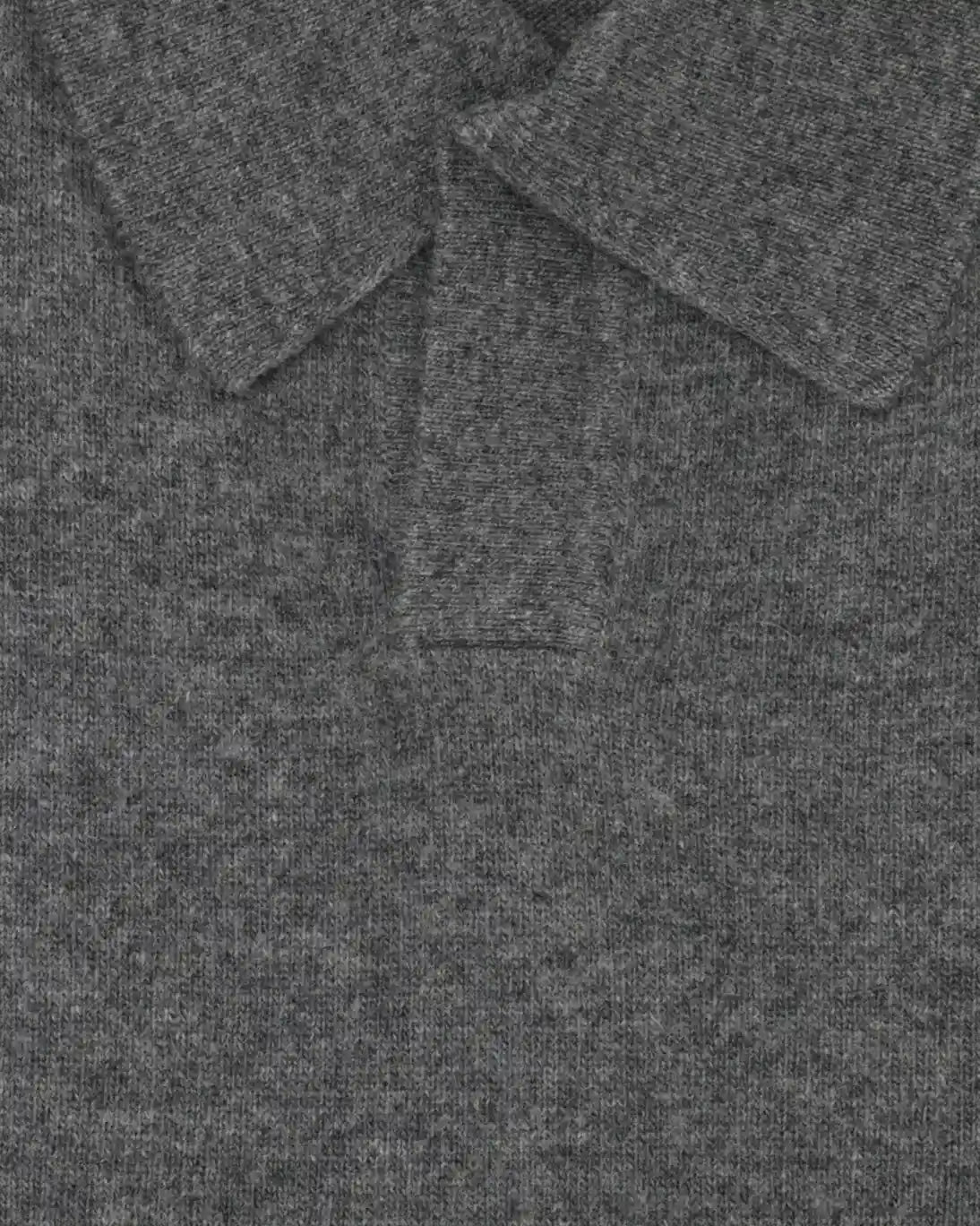 JERSEY CUELLO POLO GRIS ALTEA
